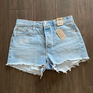 Levi’s high rise 501 shorts